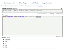 Tablet Screenshot of myregexp.com